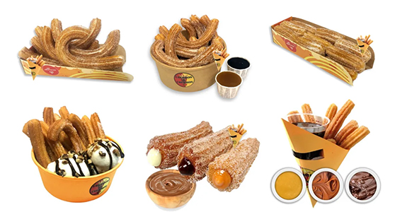 Menu de churros Churros & Churros